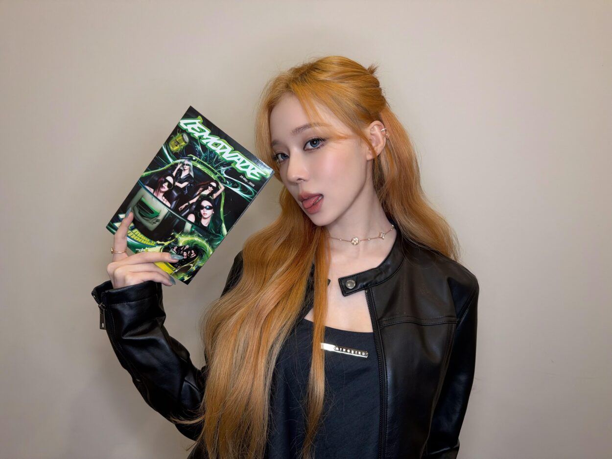 260525 aespa Twitter Update with Winter - Made this album extra fresh for you 🍋