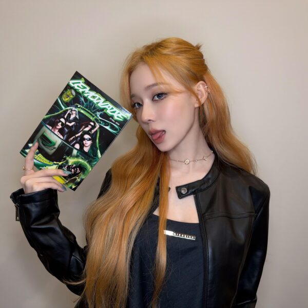 260525 aespa Twitter Update with Winter - Made this album extra fresh for you 🍋