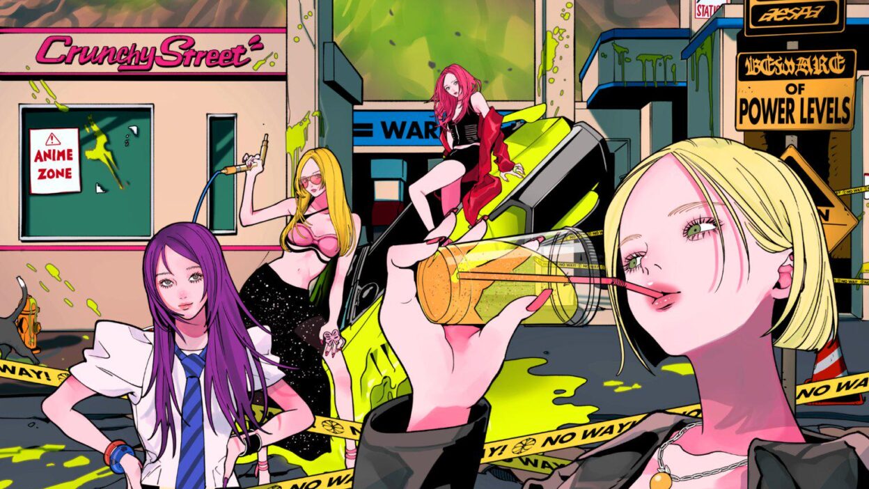 260619 aespa Discuss Their New Album and Reveal Their Top 10 Anime @ Crunchyroll (Artwork by NAKAKI PANTZ)
