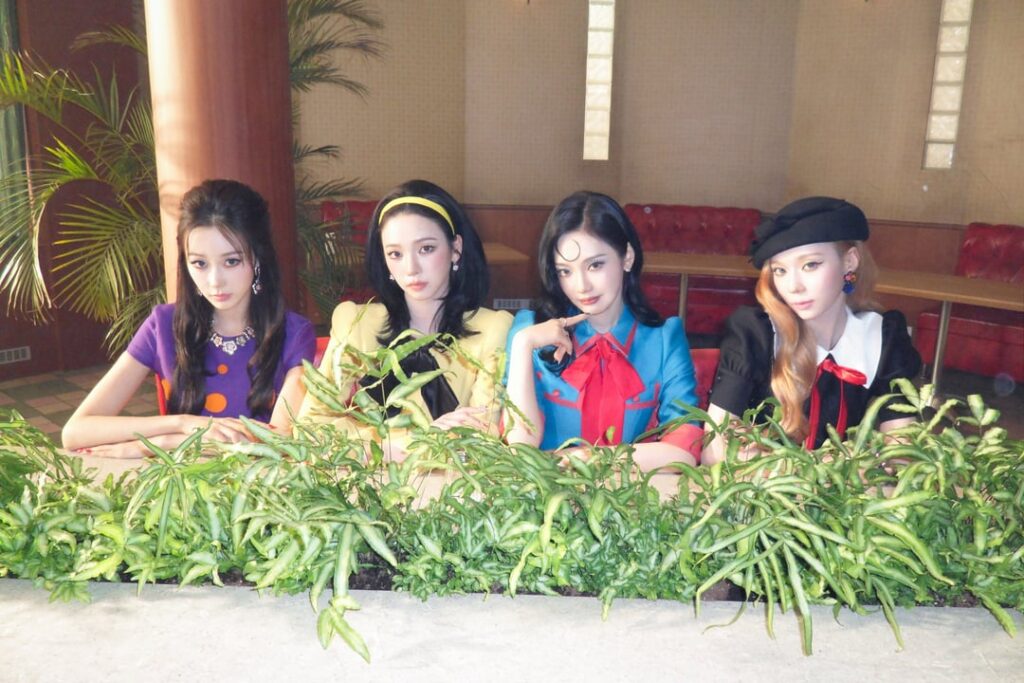 260618 aespa - The 2nd Album: LEMONADE (MV Behind Pics #2)