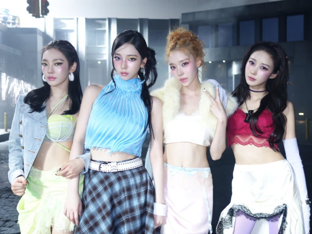 260617 aespa - The 2nd Album: LEMONADE (MV Behind Pics - Group)
