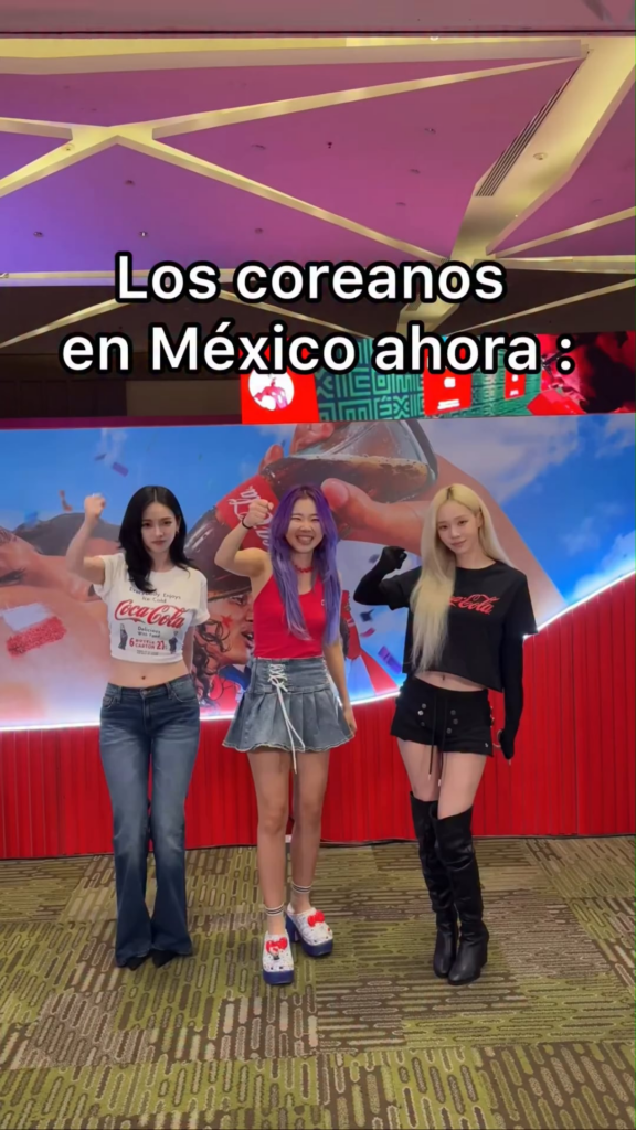 260613 Chingu Amiga TikTok Update with Karina & Winter - This is how we walk in Guadalajara with aespa 😂❤️