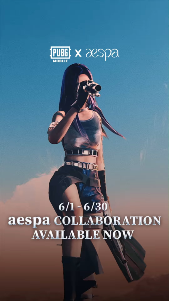 260601 PUBG MOBILE TikTok Update with aespa - Check out the special messages from the members and enjoy the collaboration together!