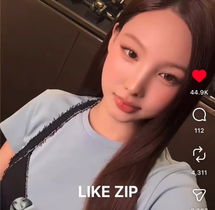 260626 Winter has been liking Instagram Reels of other idols, fans and a cat doing challenge from her 'LEMONADE' part