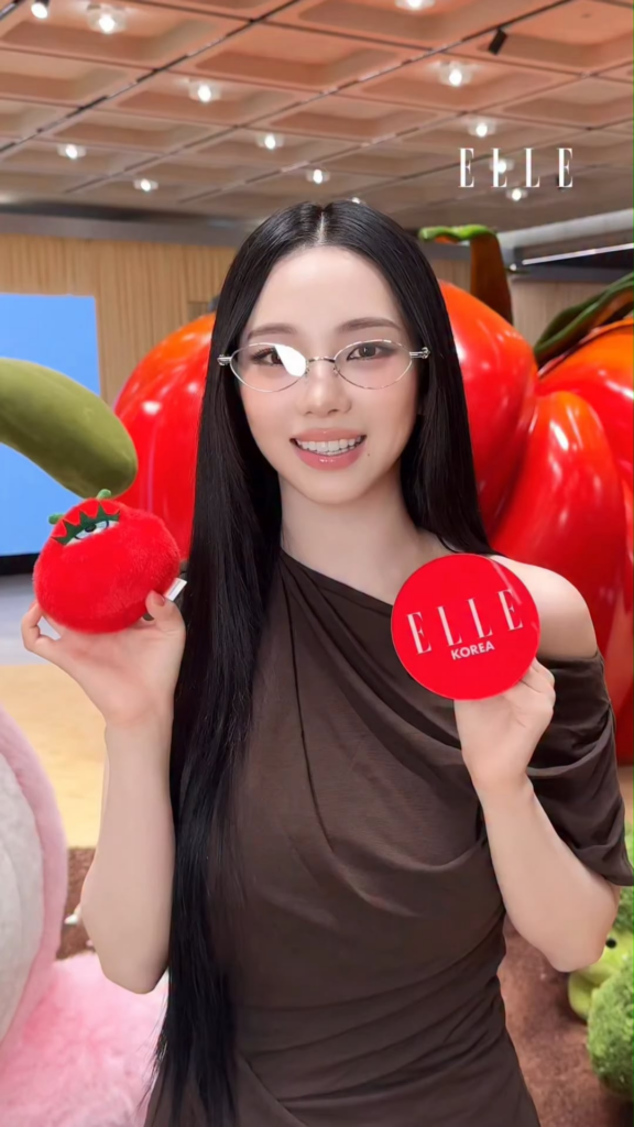 260605 ELLE KOREA Instagram Update with Karina @ GENTLE MONSTER '2026 Veggie Collection' Pop-Up in Seoul