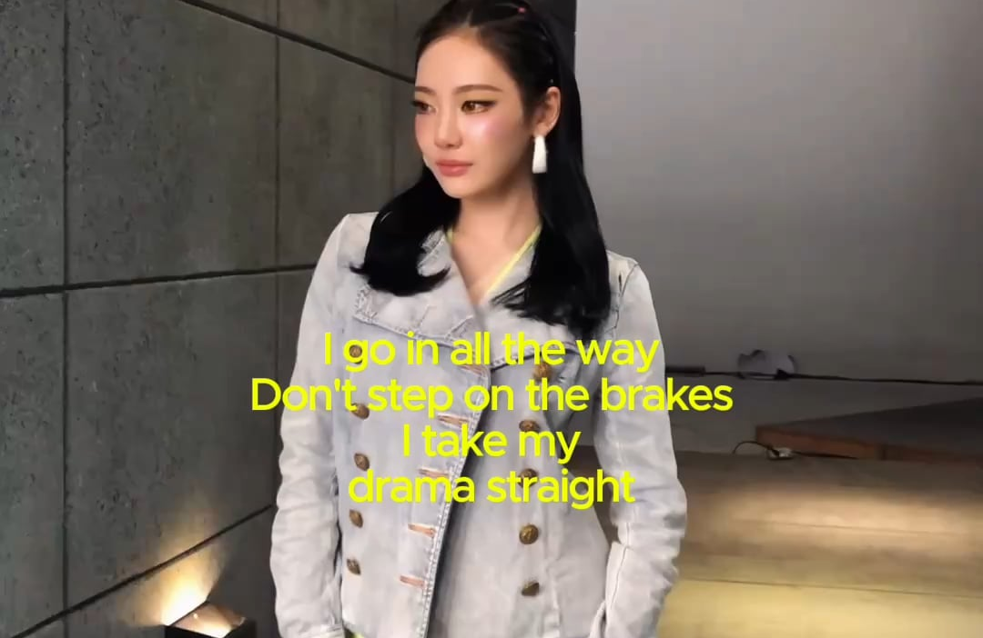 260615 aespa TikTok Update with Ningning - I take my drama straight