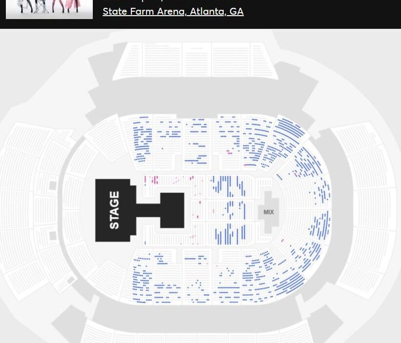 aespa's Atlanta 24 SEP concert seating updating