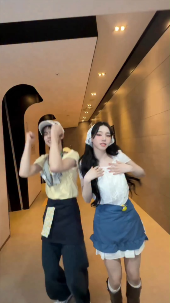 260606 aespa TikTok Update with Karina - LEMONADE w/ TWS Dohoon