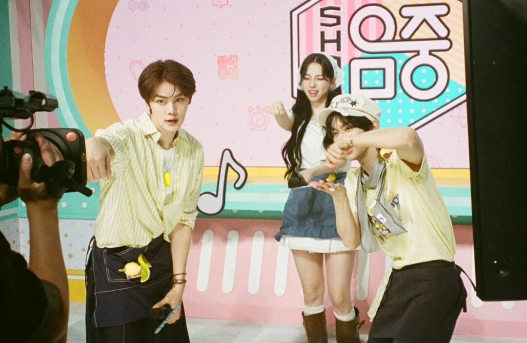260607 Kim Kangseok Music Core PD Instagram Update with MCs Karina, AND2BLE Gyuvin & TWS Dohoon