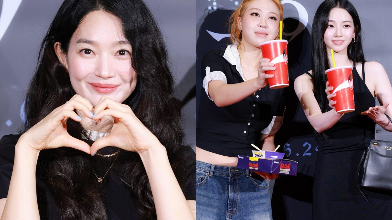 260616 Actress Shin Mina revealed she invited Karina to 'The Eyes (2026)' VIP Premiere because she's a fan of her.
