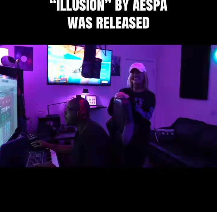 260601 Tricia Battani Twitter Update - Happy 4 year to “Illusion” by aespa 🩷 @pkizzlemusic Here’s a sneak peek at our original demo✨🎧 An honor to be a part of aespa’s amazing universe! Thank you forever