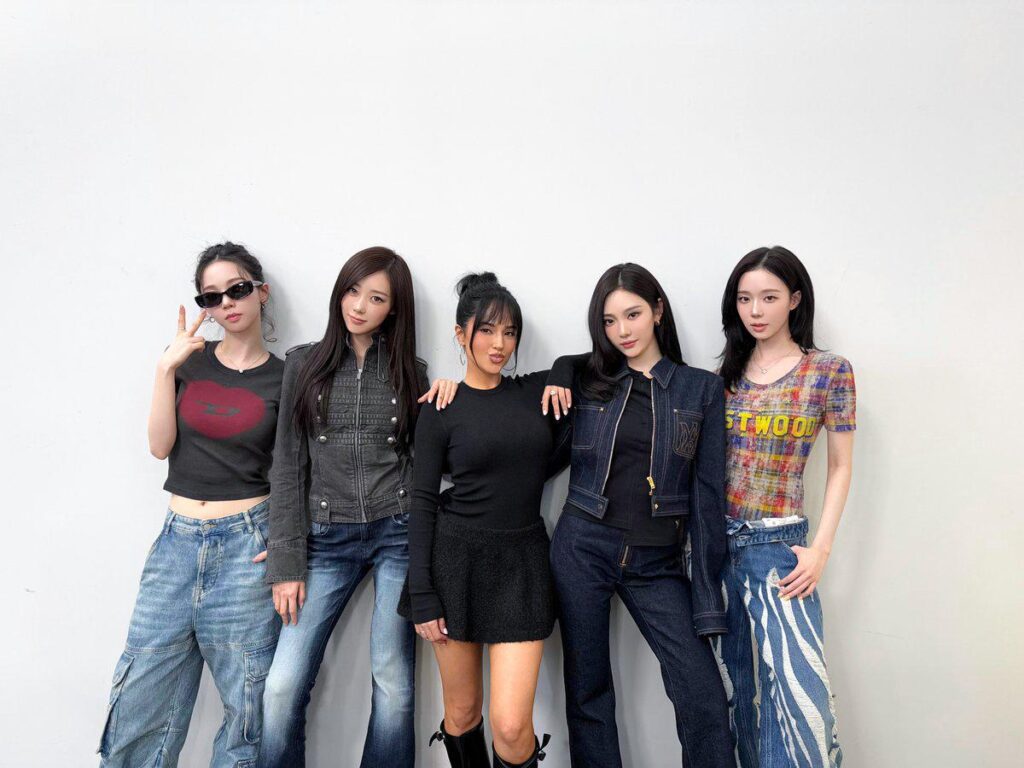 260604 aespa Twitter Update with Becky G