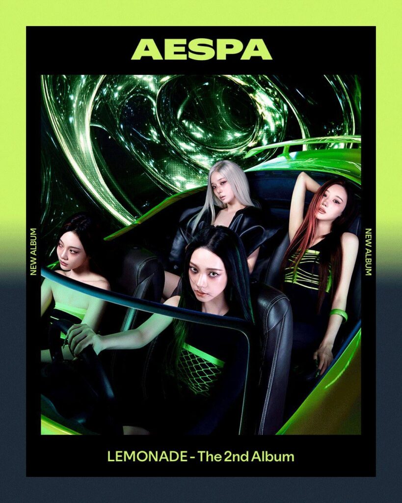 260530 aespa - The 2nd Album: LEMONADE (Spotify Exclusive Pic)