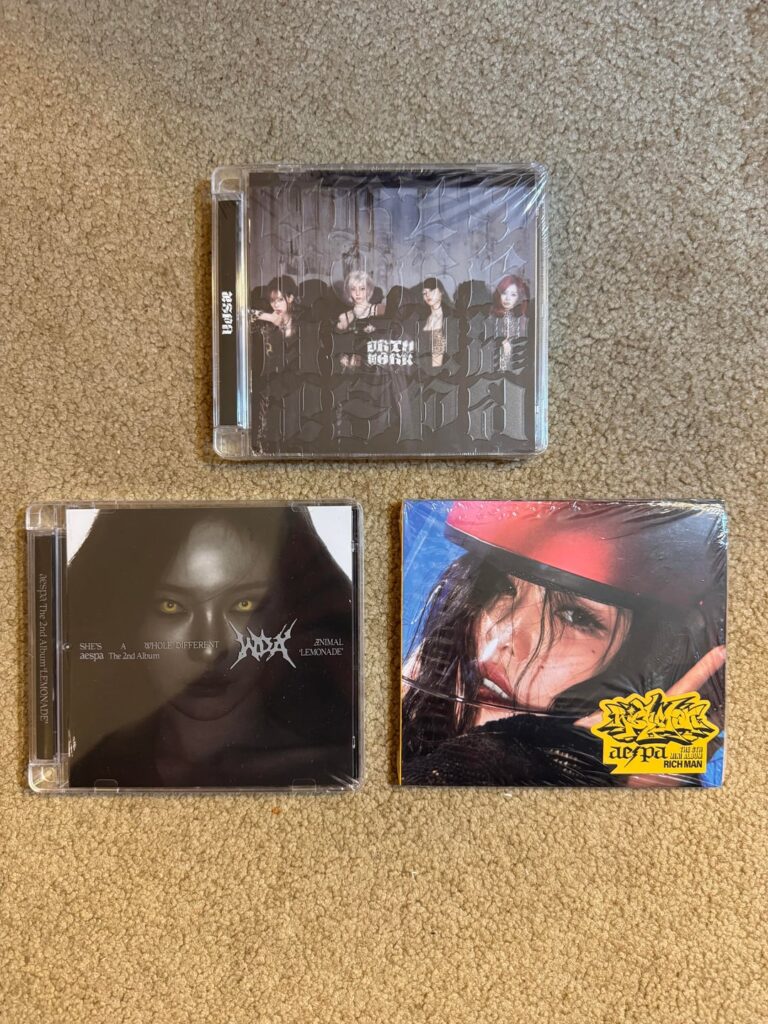 Bought 3 albums, got Karina card 3 times in a row