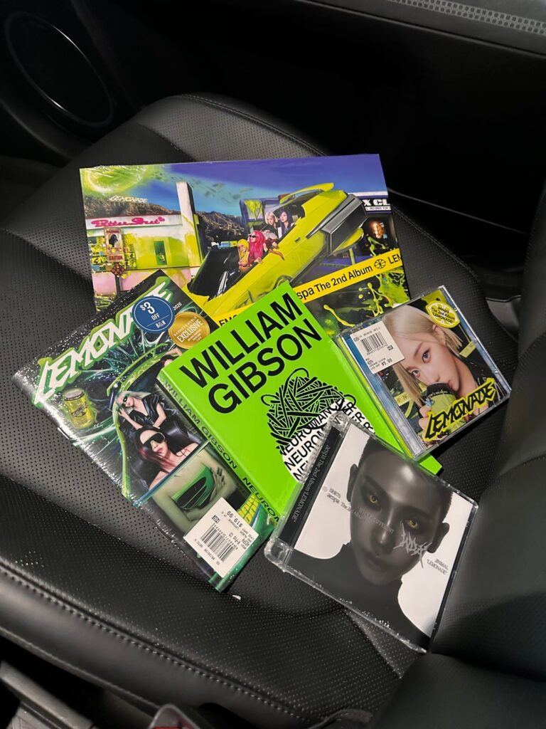 Album haul after 4 hours + 4 stores