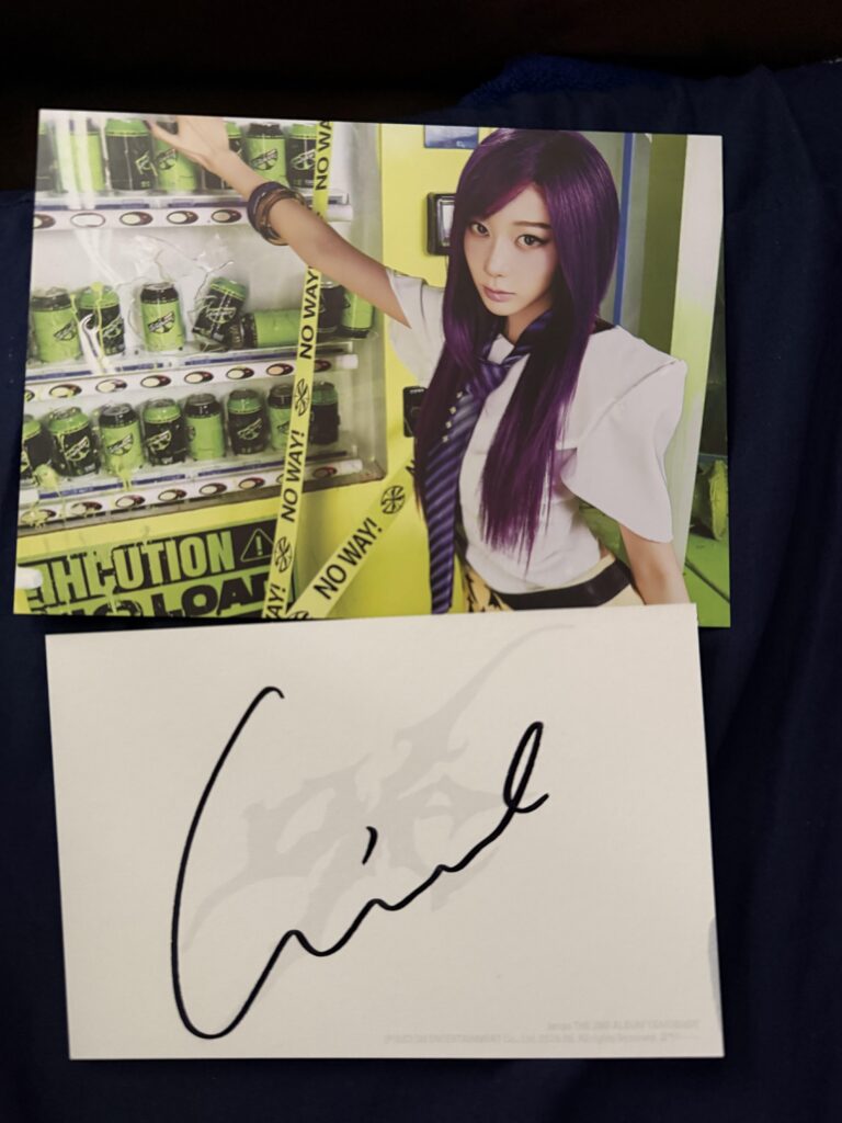 Sighed lemonade came today