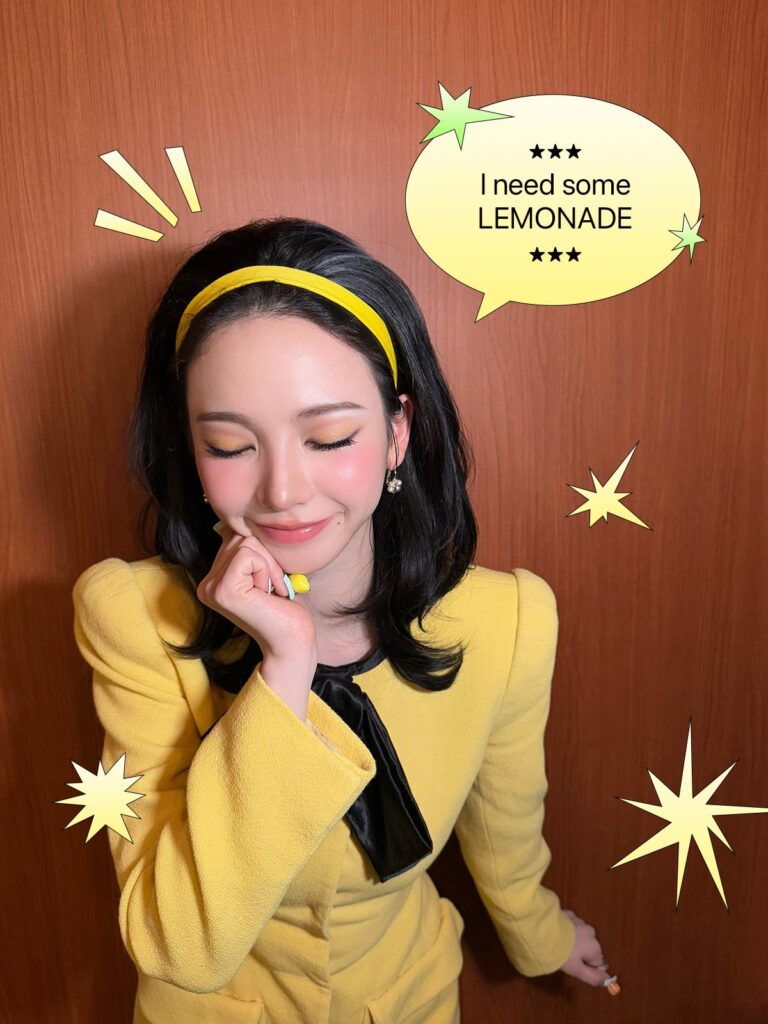 260601 aespa Weverse Update with Karina - I need some LEMONADE