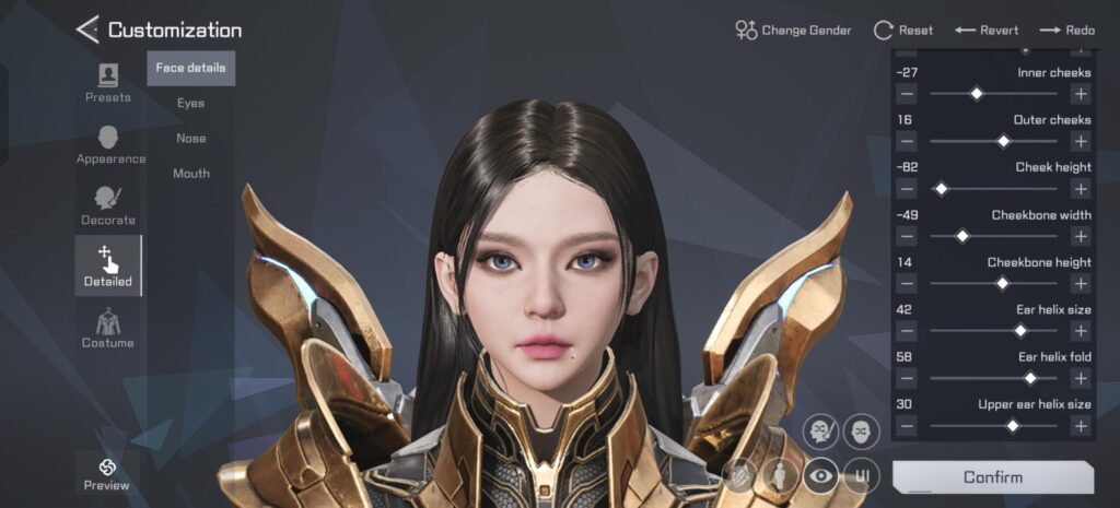 Tried making karina in rf online next mobile.