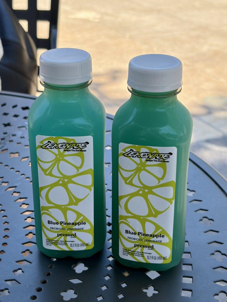 260602 Capitol Music Twitter Update - Get limited edition Blue Pineapple 'LEMONADE' only at 'PressedJuicery', The Grove!