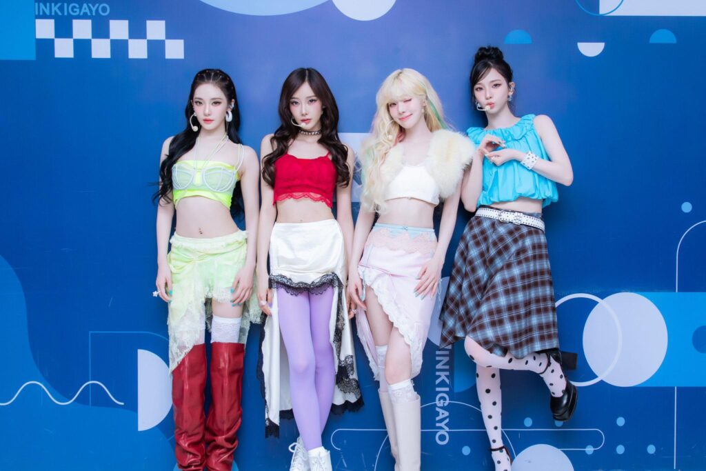 260531 kpop_sbs Twitter Update with aespa - Pre-Show Photo @ SBS Inkigayo