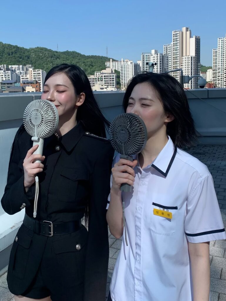 260530 Karina Instagram Update with ITZY Ryujin