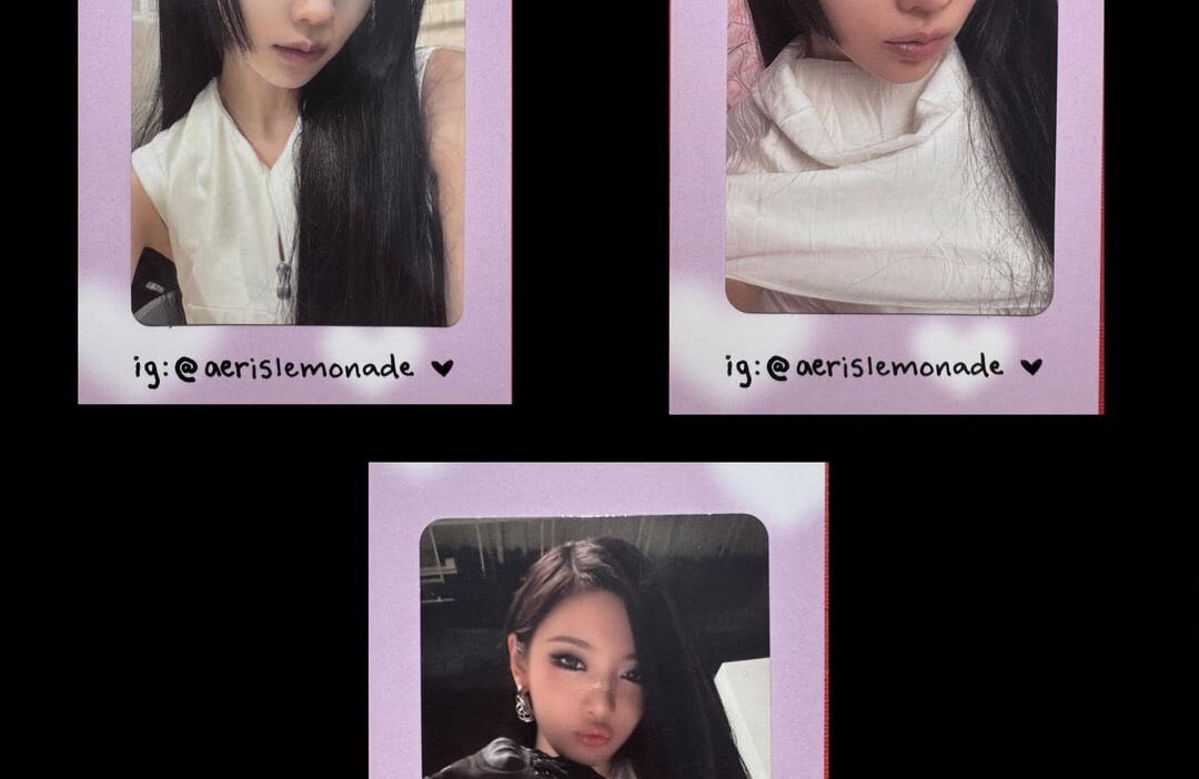 WTT aespa lemonade photocards 🍋