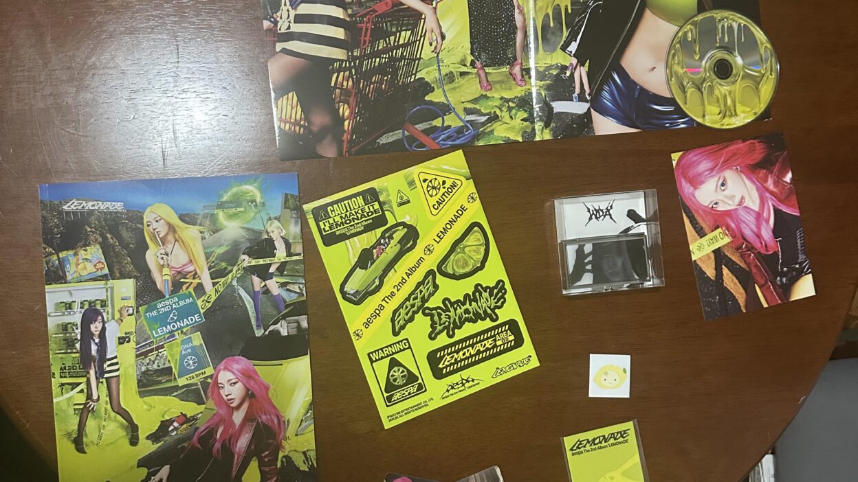 What i got from the Lemonade Pop up!
