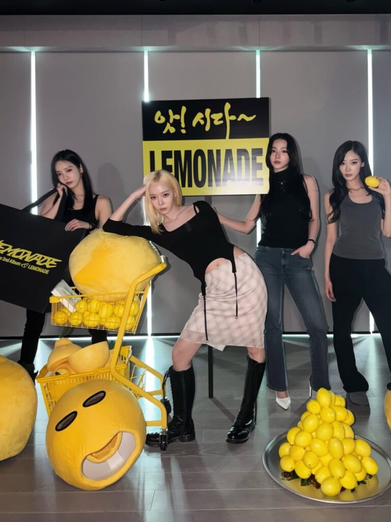 260601 lemonithesourmakers Instagram Update with aespa - we were one of the LEMONIsㅋㅋ