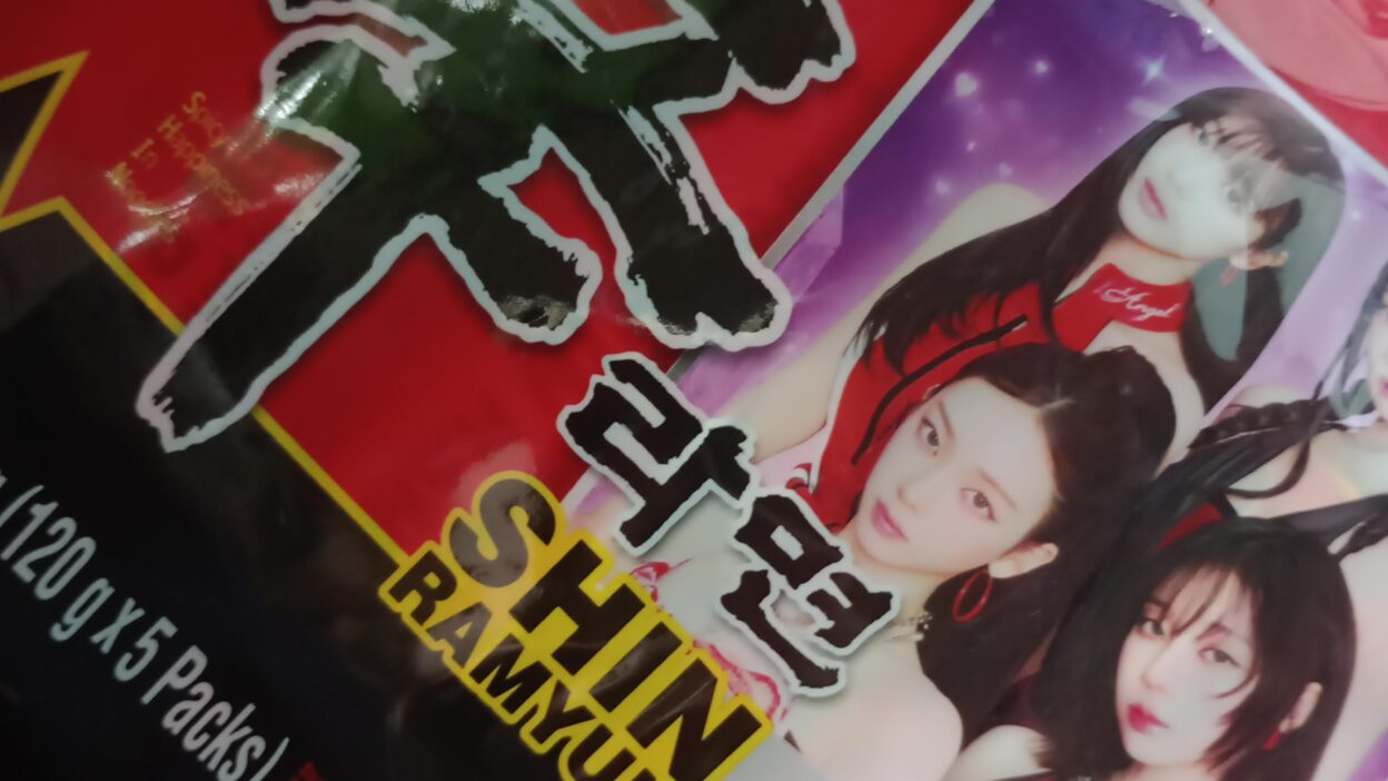 Finally found the aespa shin ramyun Collab