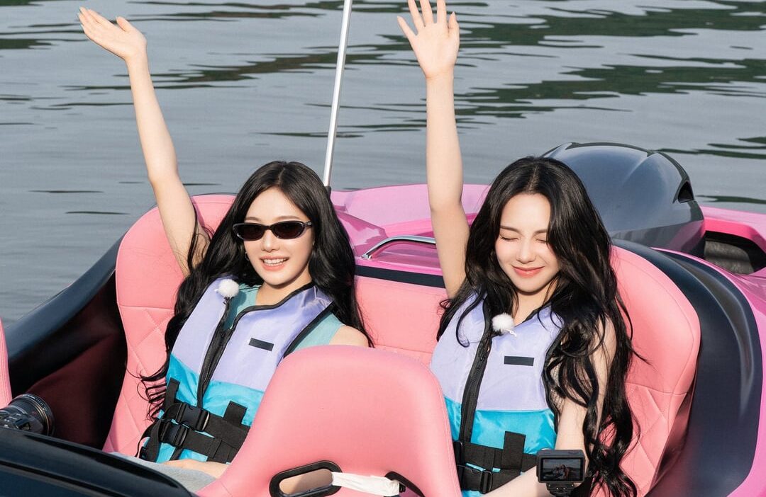 260718 aespa Twitter Update - aesParty Re-Watch Playlist (Behind The Scenes Stills)