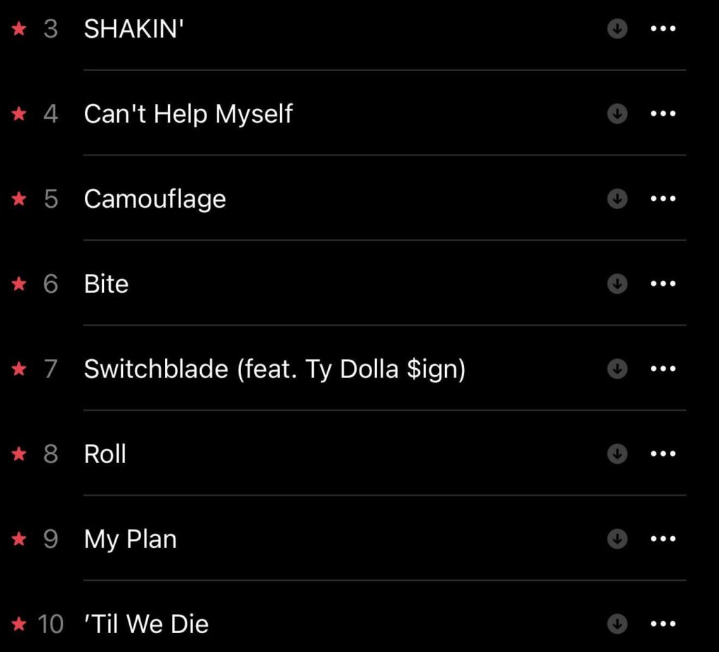 Would it be crazy to say that this is their best B-Sides run since "Savage“ (excluding "Roll")?
