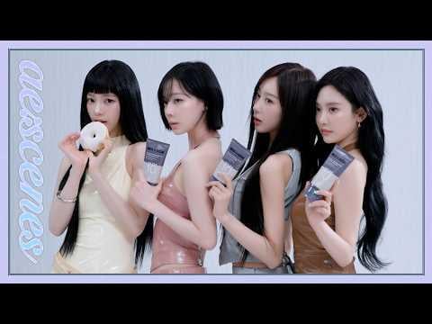 260711 aespa - [ae:scenes] A Sweet Shoot 🍩💘 (mise en scène Behind-the-Scenes)