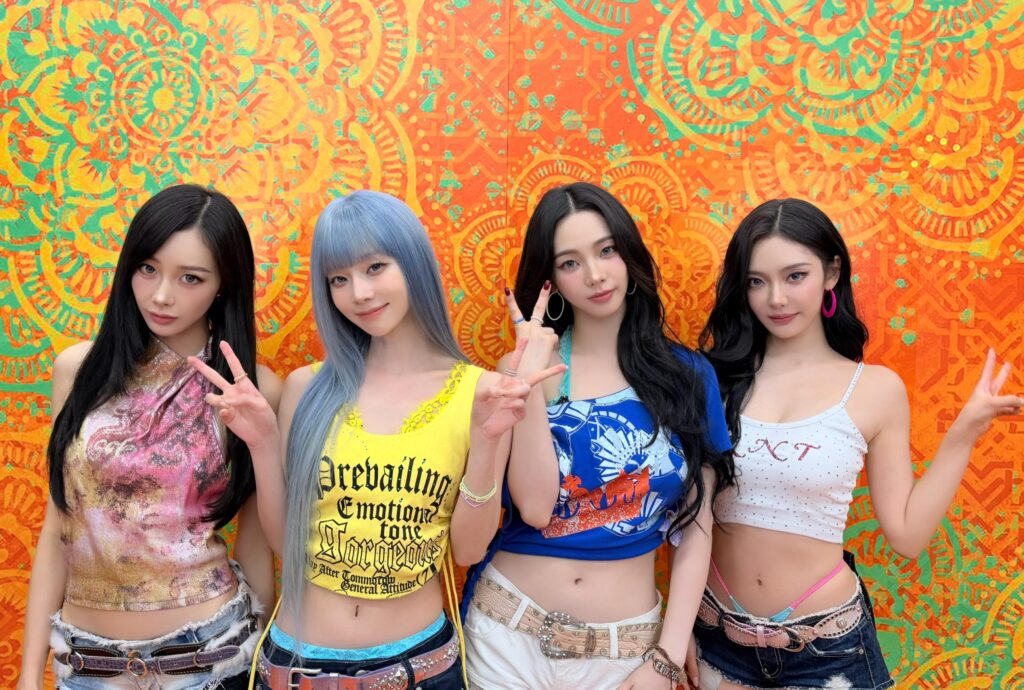 260723 aespa JAPAN Twitter Update - Thank you for tuning in to the Fuji TV program "STAR" 💫 How did you like our new song "KISS N TELL," performed on TV for the very first time? Finally, tomorrow marks the release of aespa's 1st Japan Mini Album ✨ We hope you listen to it a lot! 💋🎶