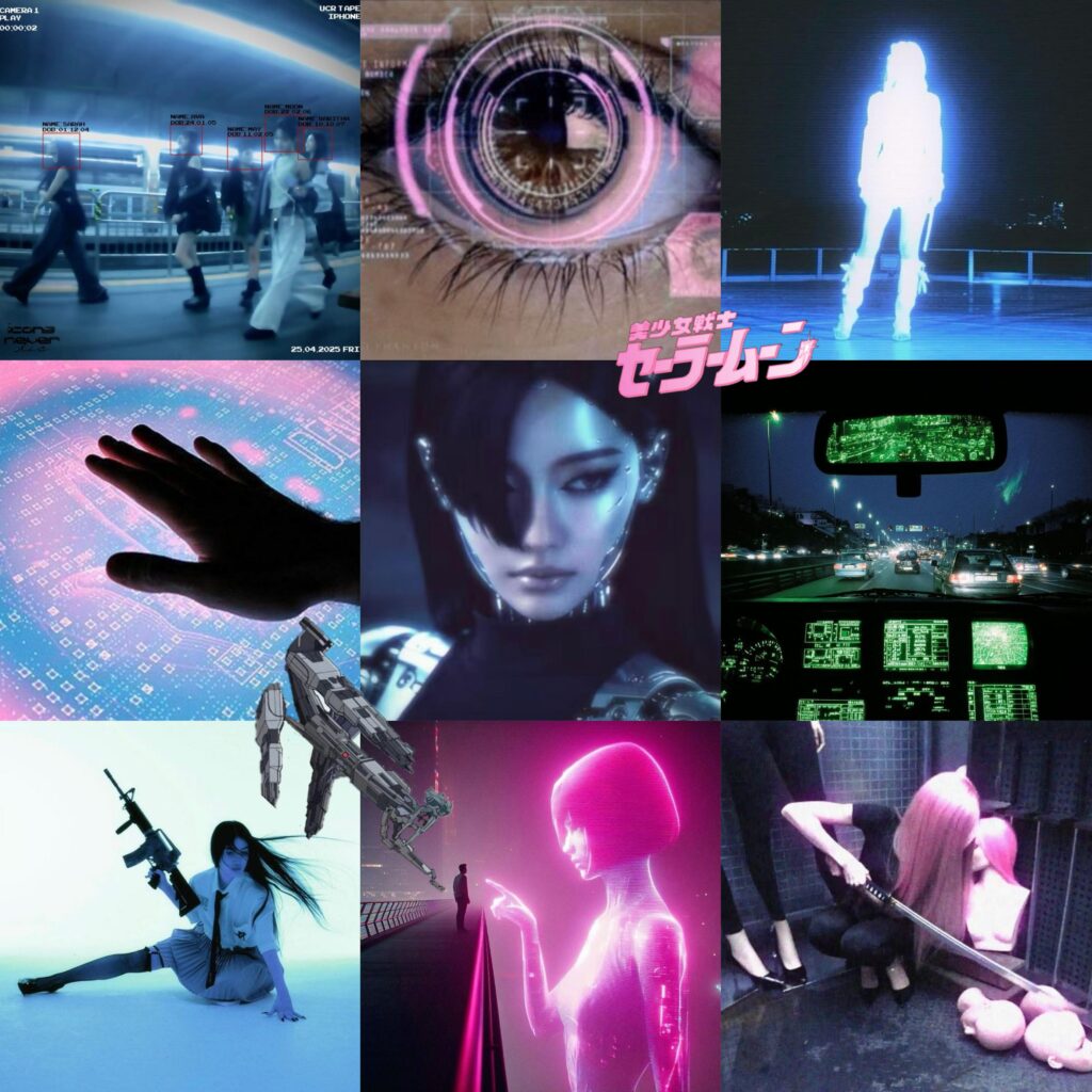 Illusion's aesthetic if it had an m/v