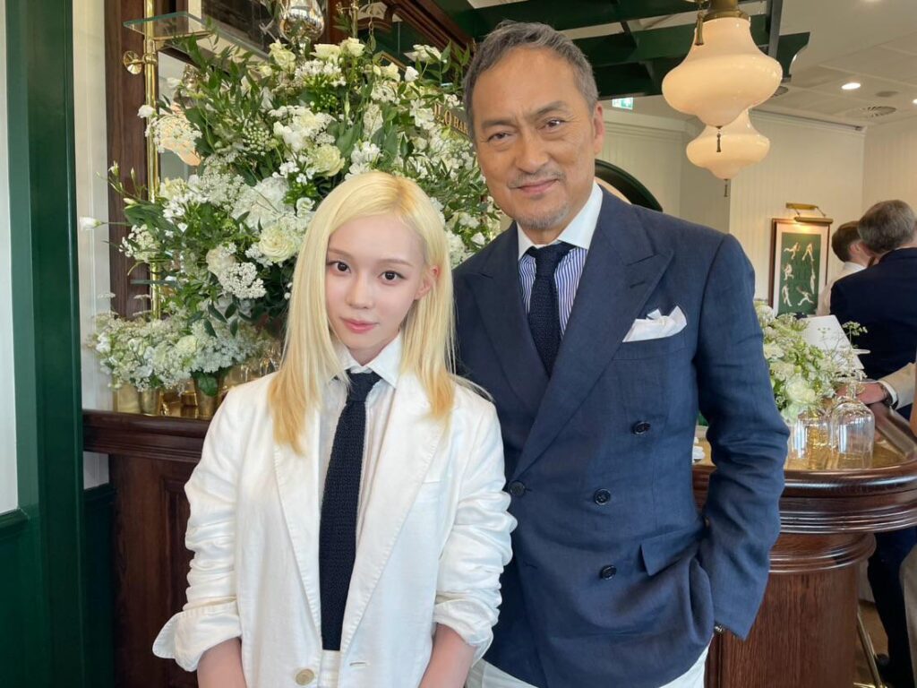 260714 Ken Watanabe Instagram Update with Winter
