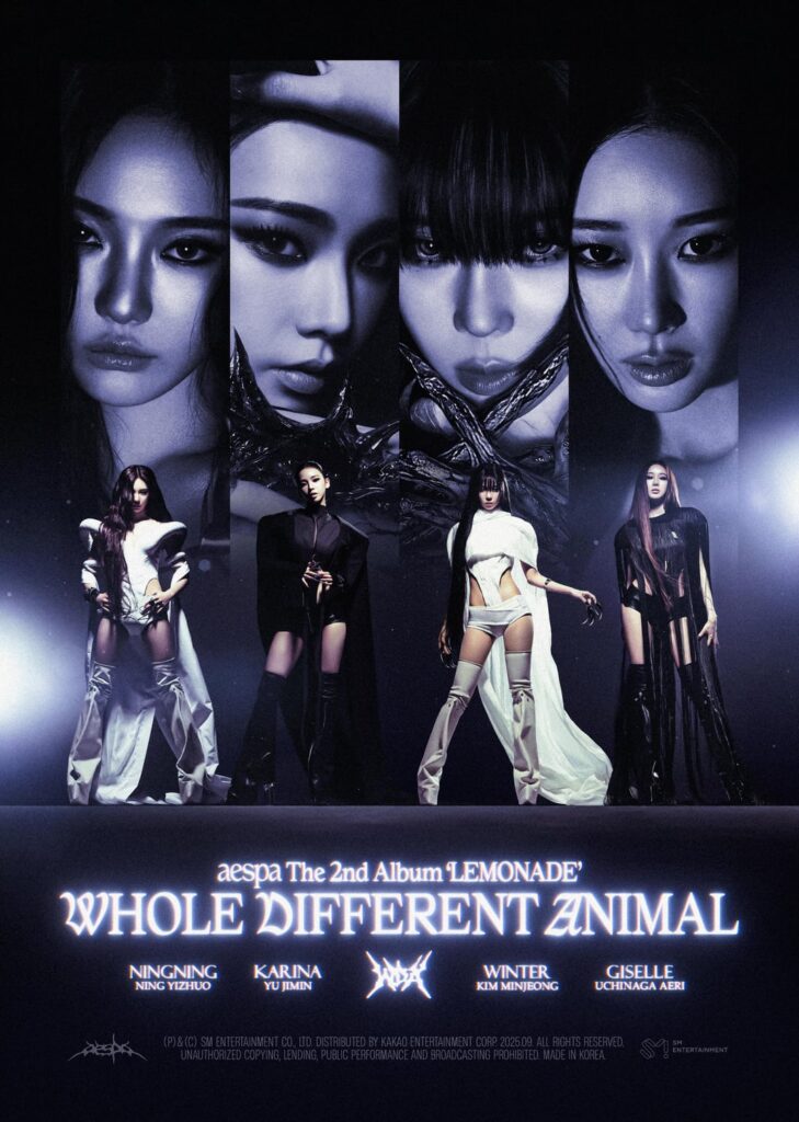 aespa - WDA (Whole Different Animal) Poster Design