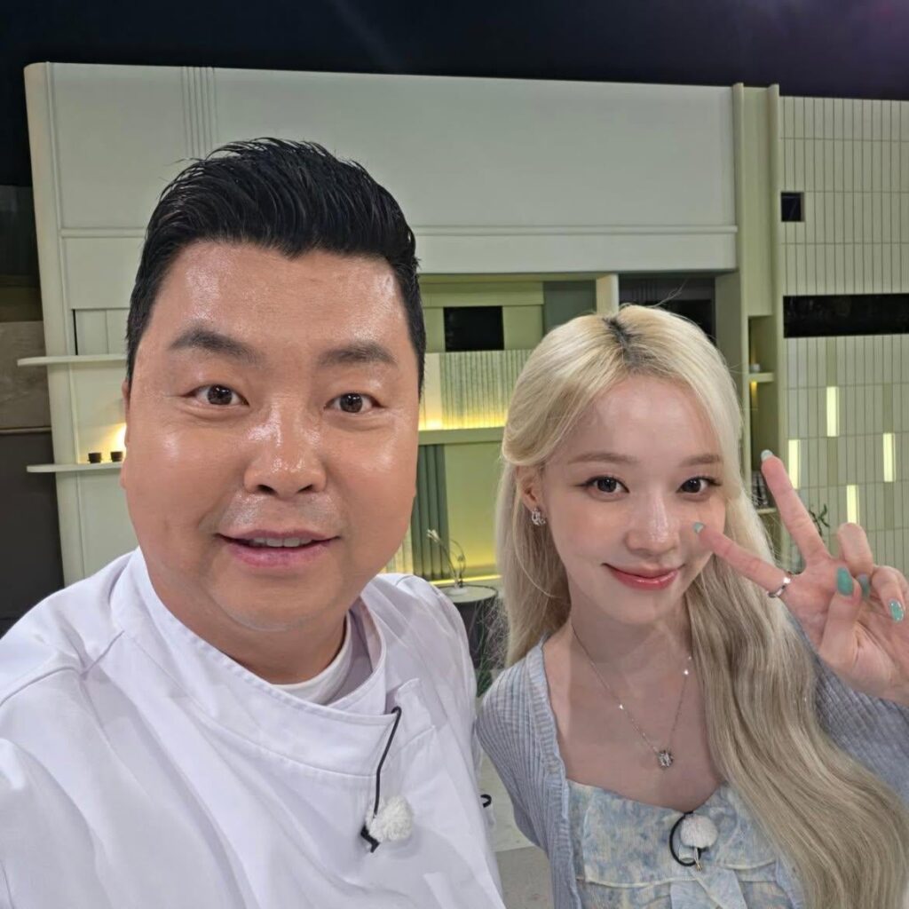 260705 Chef Jung Hoyoung Instagram Update with Winter