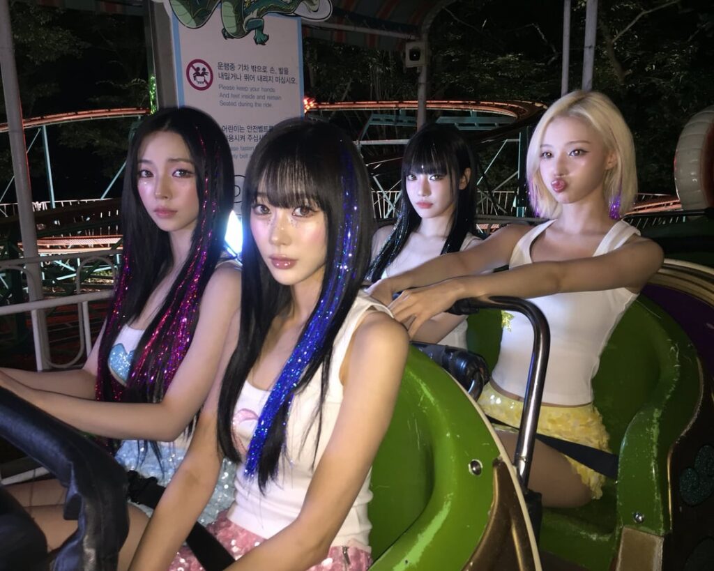 260725 aespa - KISS N TELL (MV Behind Pics)