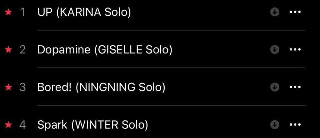 "SYNK: PARALLEL LINE" versus "SYNK: aeXIS LINE" and which one is your favorite individual solo song?