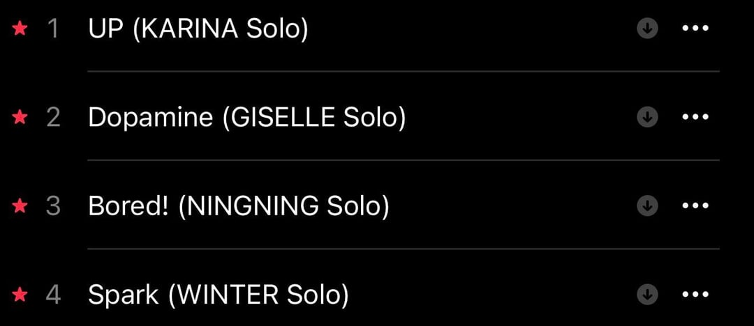 "SYNK: PARALLEL LINE" versus "SYNK: aeXIS LINE" and which one is your favorite individual solo song?