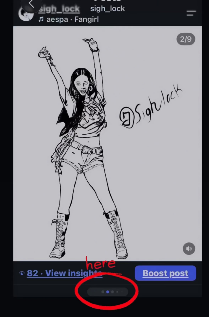 made a fun ig post where you can animate my fan art