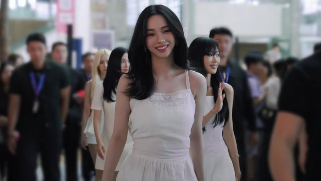 260730 aespa - Celebrate 100 days of Lotte Duty Free Incheon Airport Store with aespa✈️