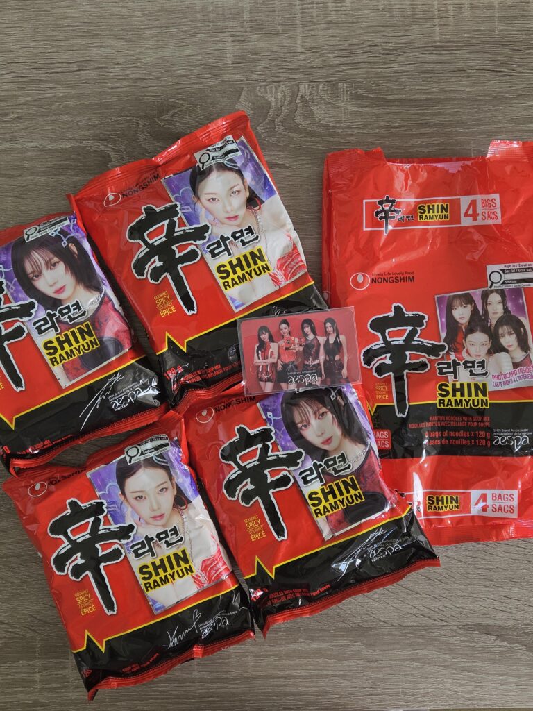 aespa Shin Ramyun - photocard found!