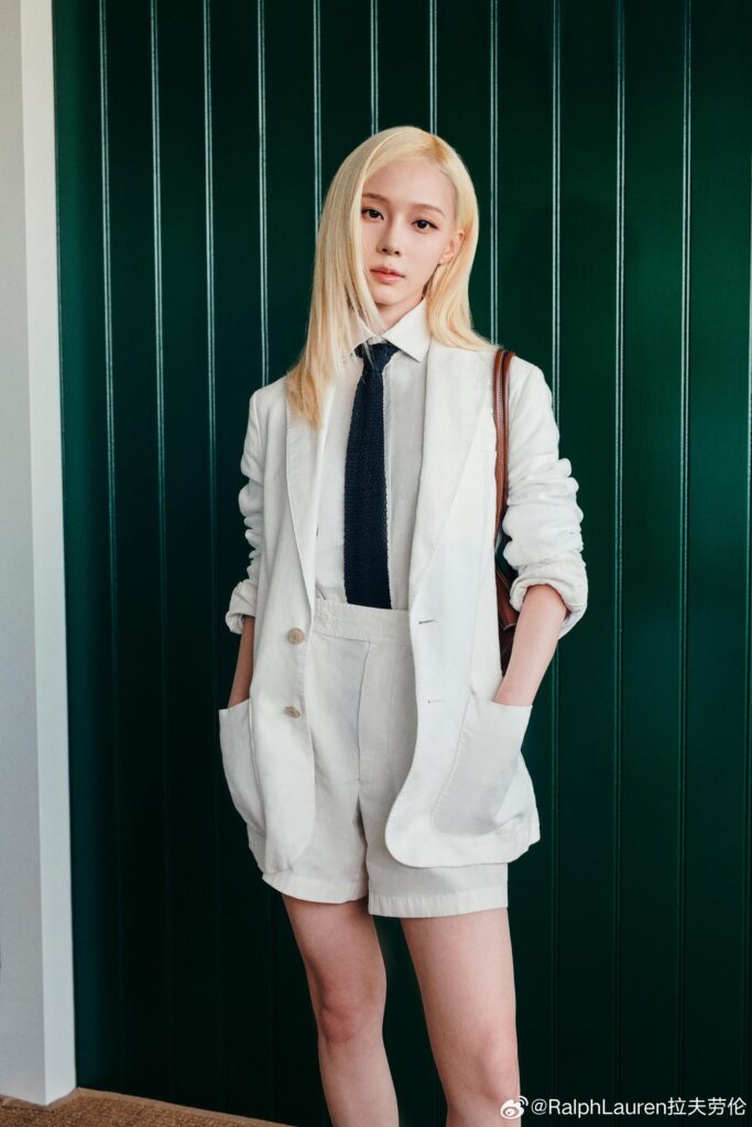 260715 Ralph Lauren Weibo Update with Winter @ The 2026 Wimbledon Championships