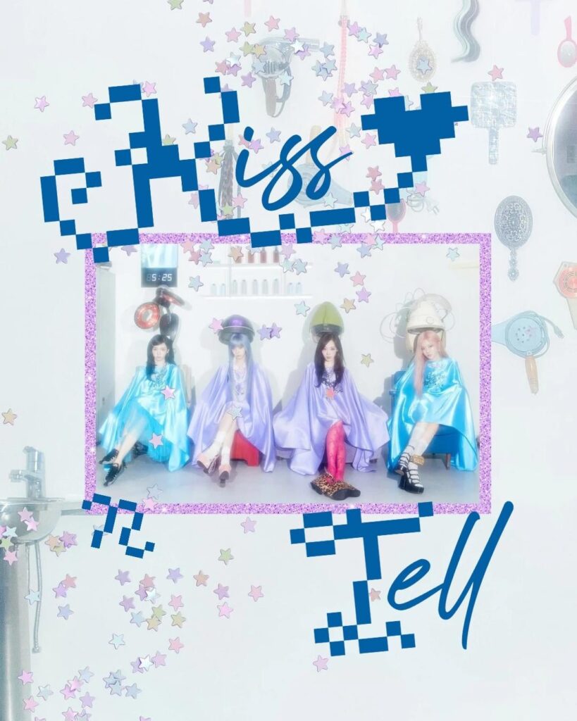 Created a custom typography for Kiss n Tell
