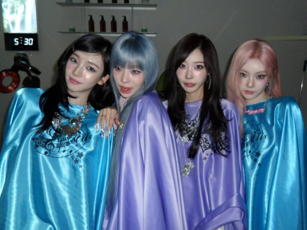 260730 aespa - KISS N TELL (MV Behind Pics #3)