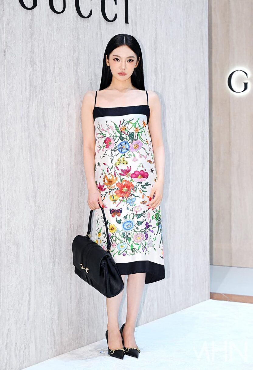 260730 Ningning at GUCCI Pop-Up Store in Gangnam (Press Photos)