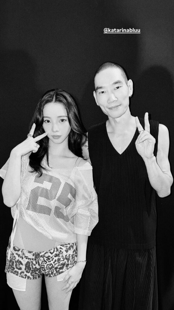 260725 Peter Ash Lee Instagram Story Update with Karina