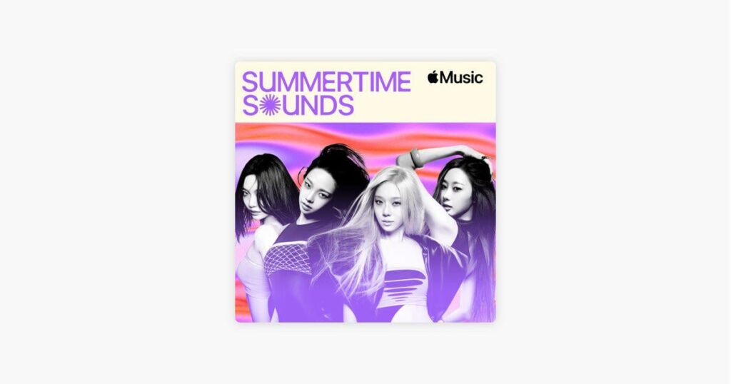 260720 aespa’s Summer Breeze Playlist on Apple Music