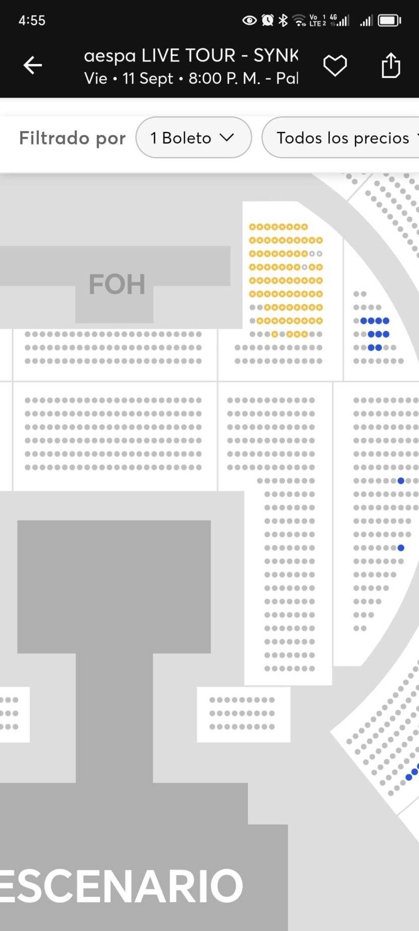 Which seats would you recommend for aespa in Mexico City? 👀
